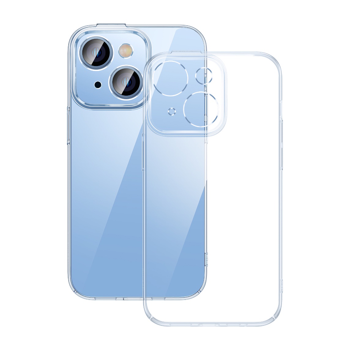 Силиконовый чехол Baseus Crystal iPhone 14